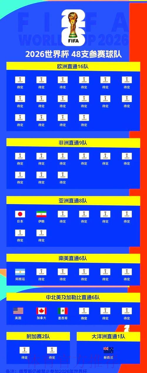 2026年世界杯预选赛各参赛队晋级形势深度解析