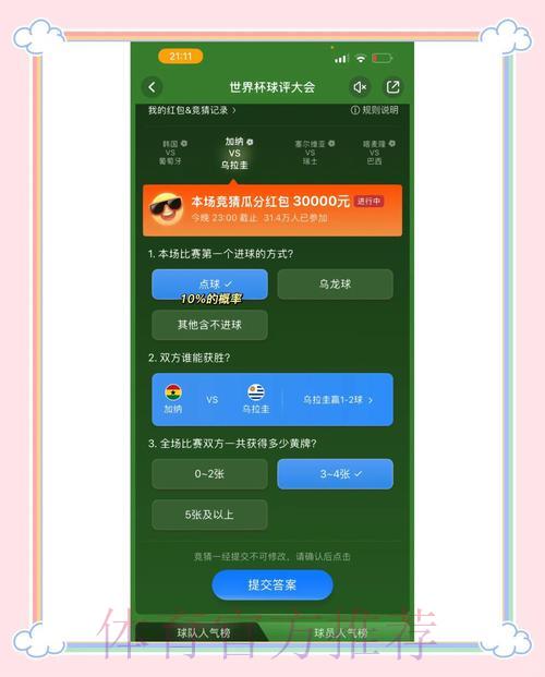 世界杯竞猜平台:畅享竞猜乐趣,轻松赢取丰厚大奖 世界杯竞猜平台:畅享竞猜乐趣,轻松赢取丰厚大奖